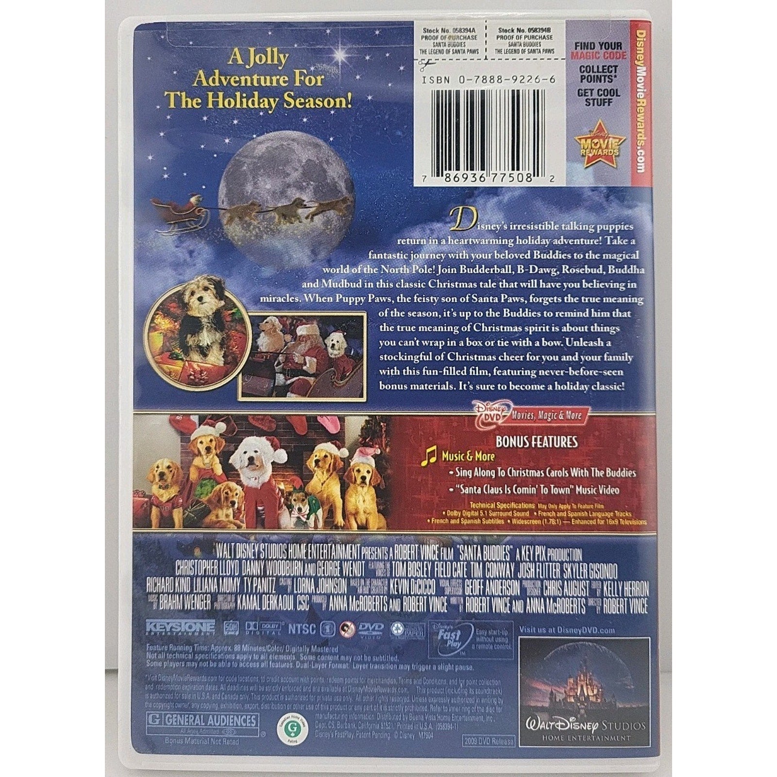 Santa Buddies (DVD, 2009)