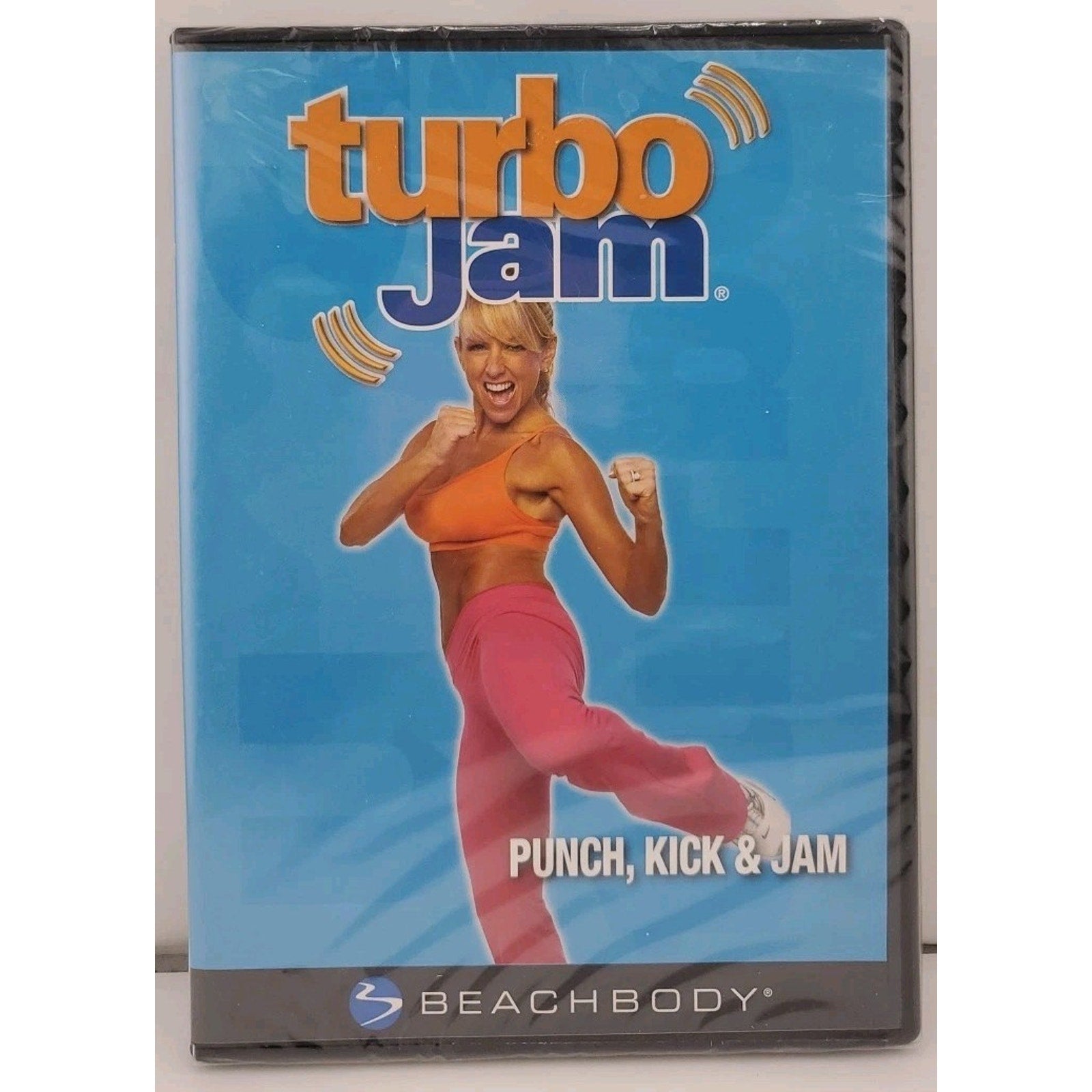 Turbo Jam: Punch Kick & Jam - DVD By Chalene Johnson *Brand New*