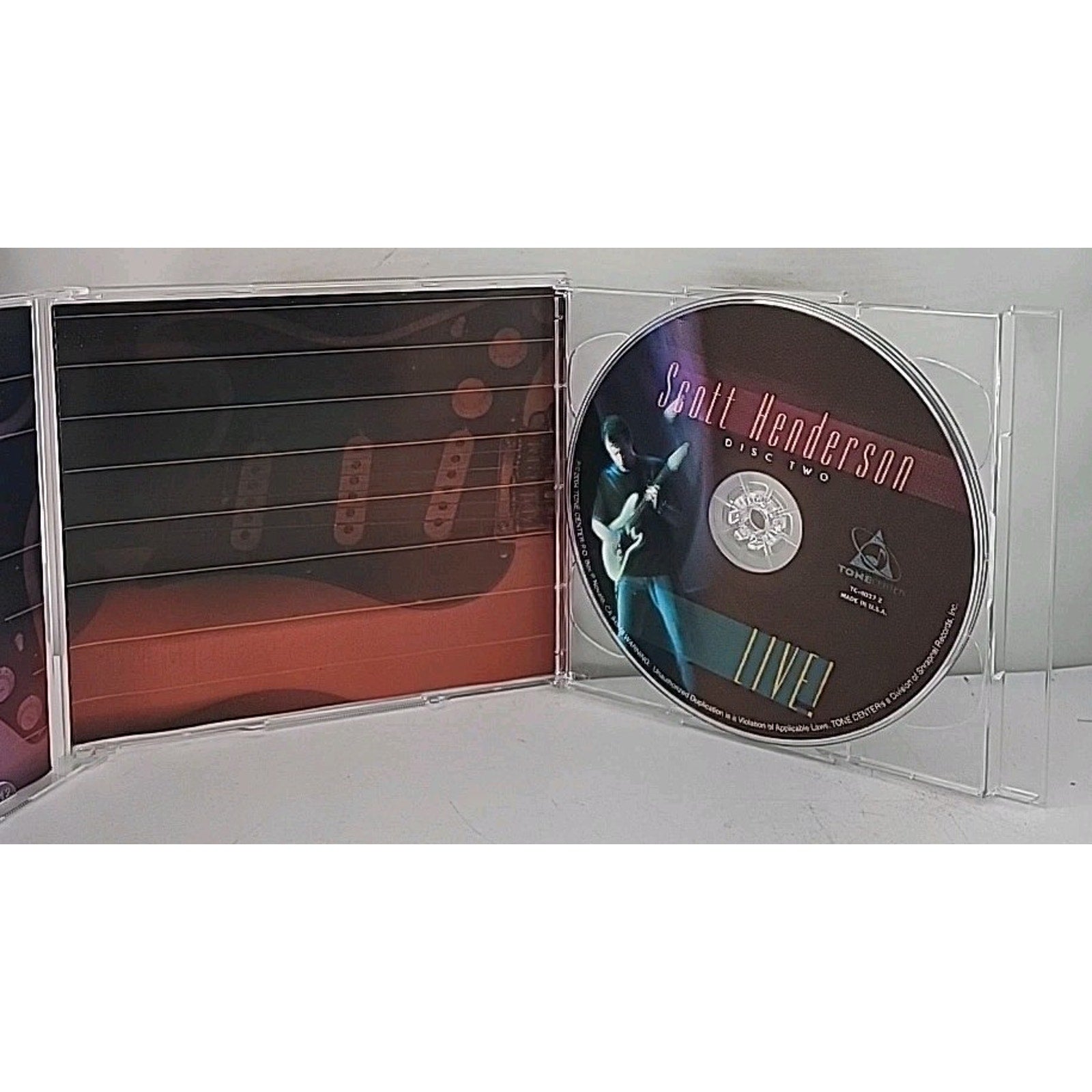Live! by Scott Henderson (Guitar) (CD, Feb-2005, 2 Discs, Tone Center)