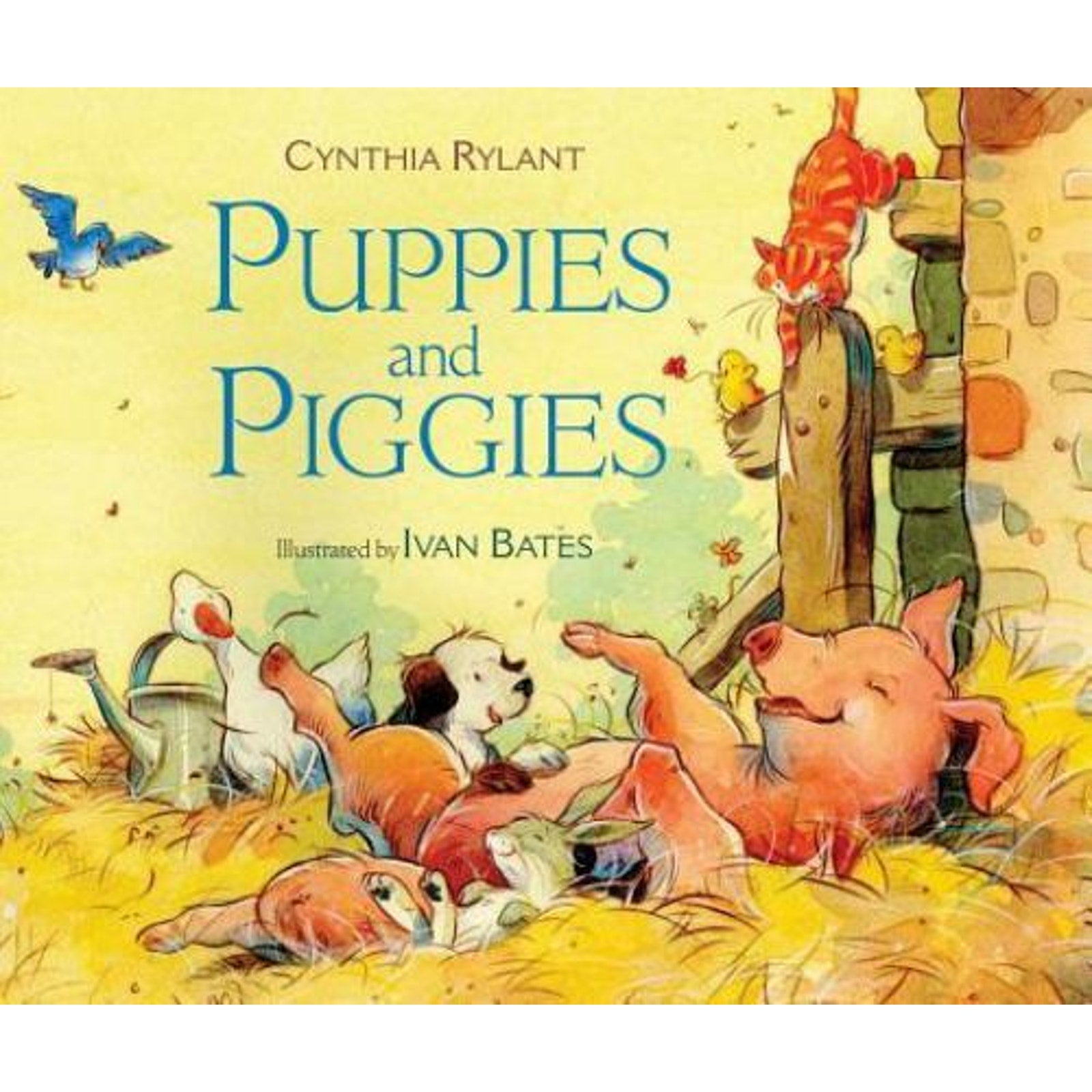Puppies and Piggies by Cynthia Rylant (2008, Hardcover)