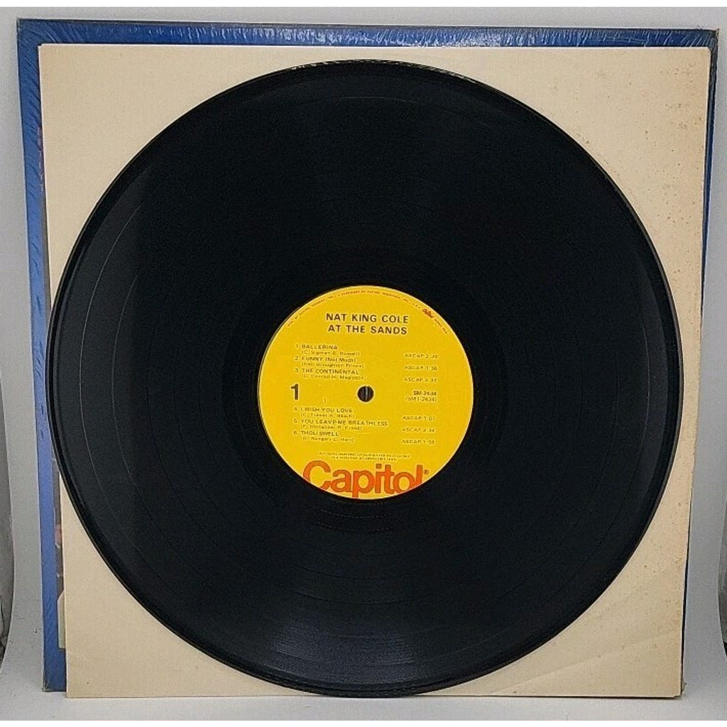 Nat King Cole - At The Sands LP Capitol SM-2434