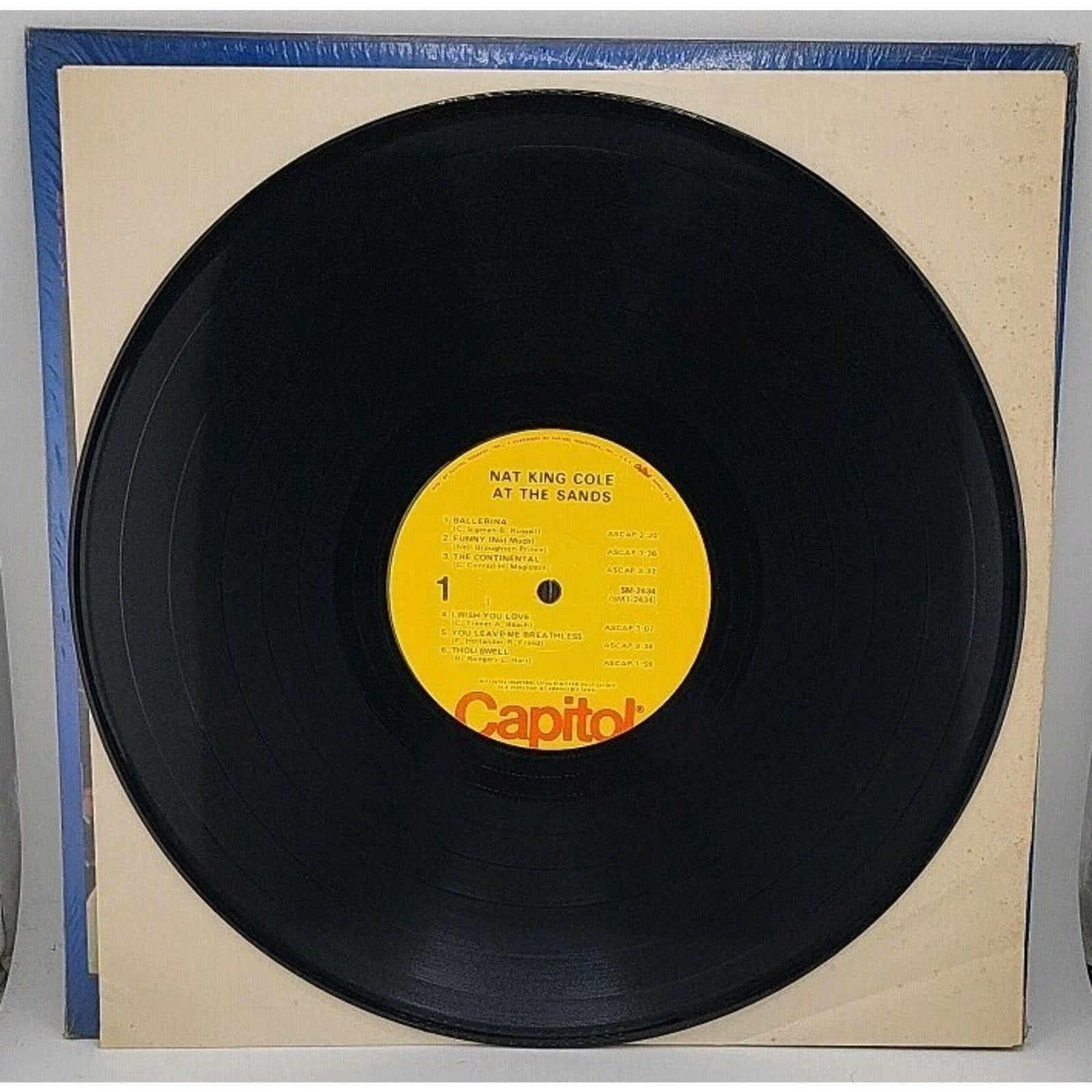 Nat King Cole - At The Sands LP Capitol SM-2434