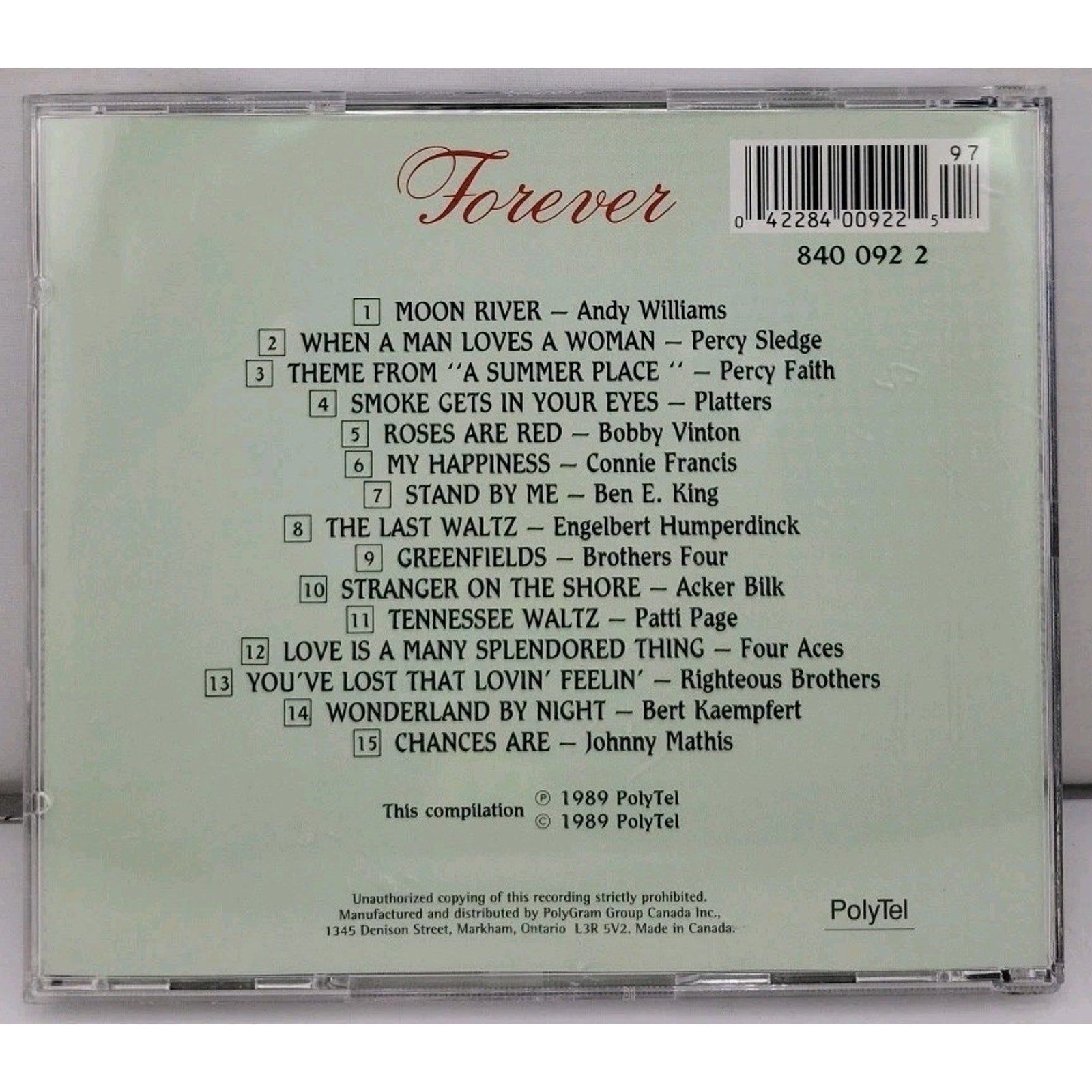 PolyTel - Forever CD