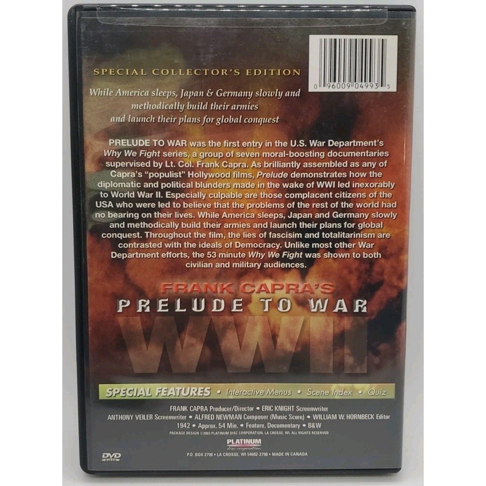 Memories of War - Prelude to War/Memphis Belle (DVD)