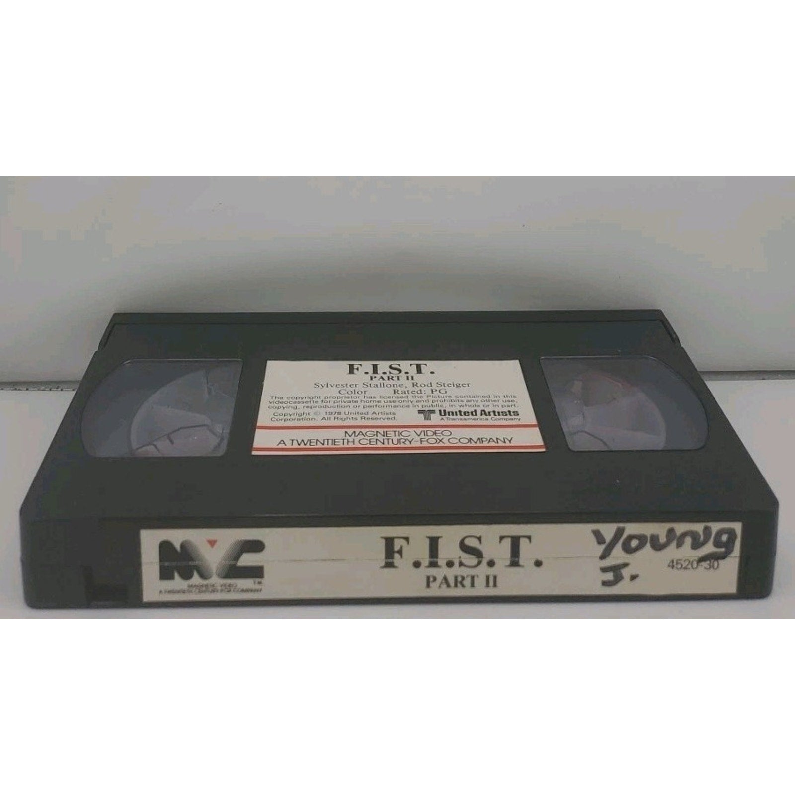 F.I.S.T Sylvester Stallon, Rod Steiger Part II VHS