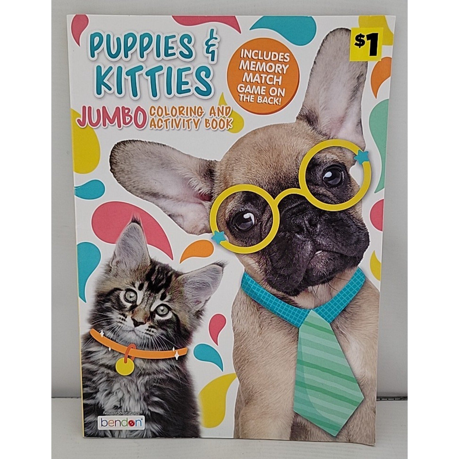 Puppies & Kitties Jumbo Coloring And Activity Book