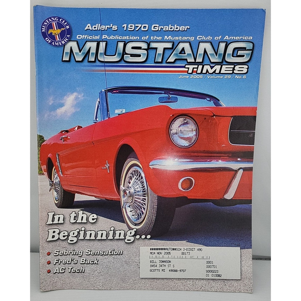 Mustang Times June 2005 Volume 29 #6