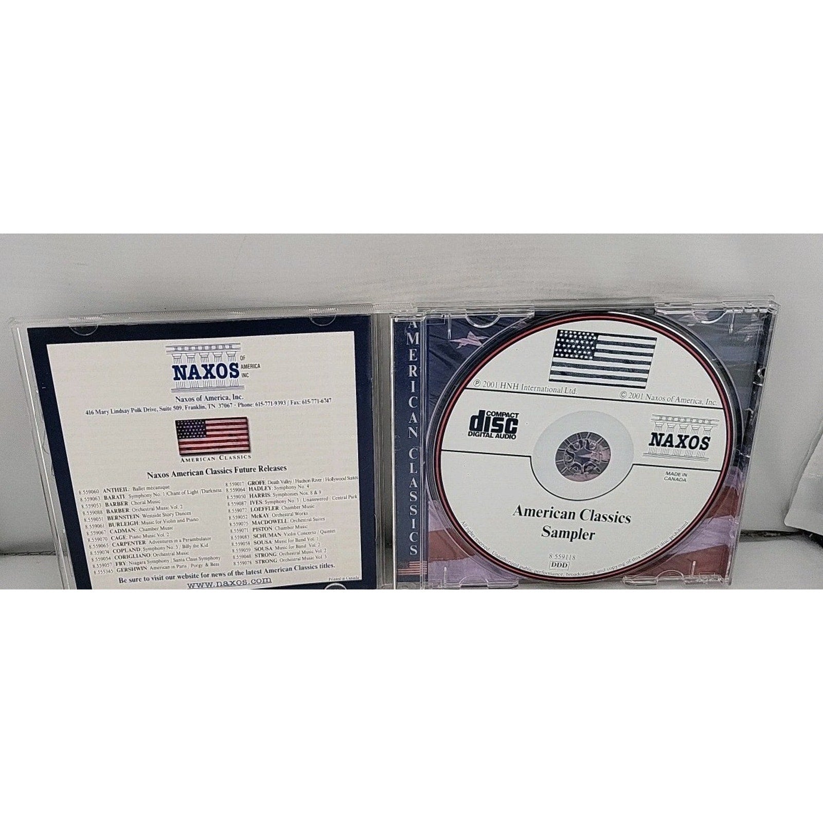 2001 American Classics Sampler by Various (CD, 2001)