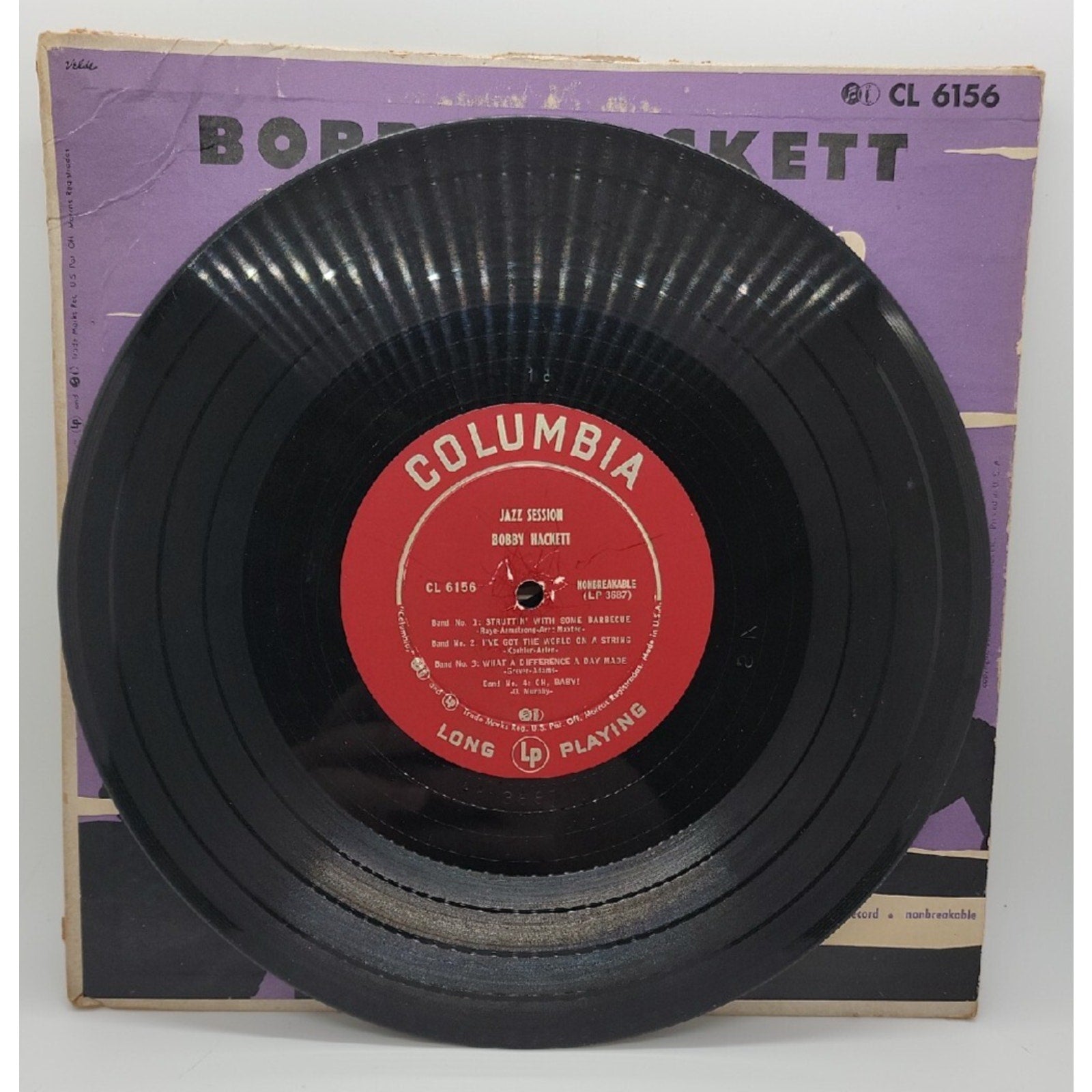 Bobby Hackett Jazz Session Record