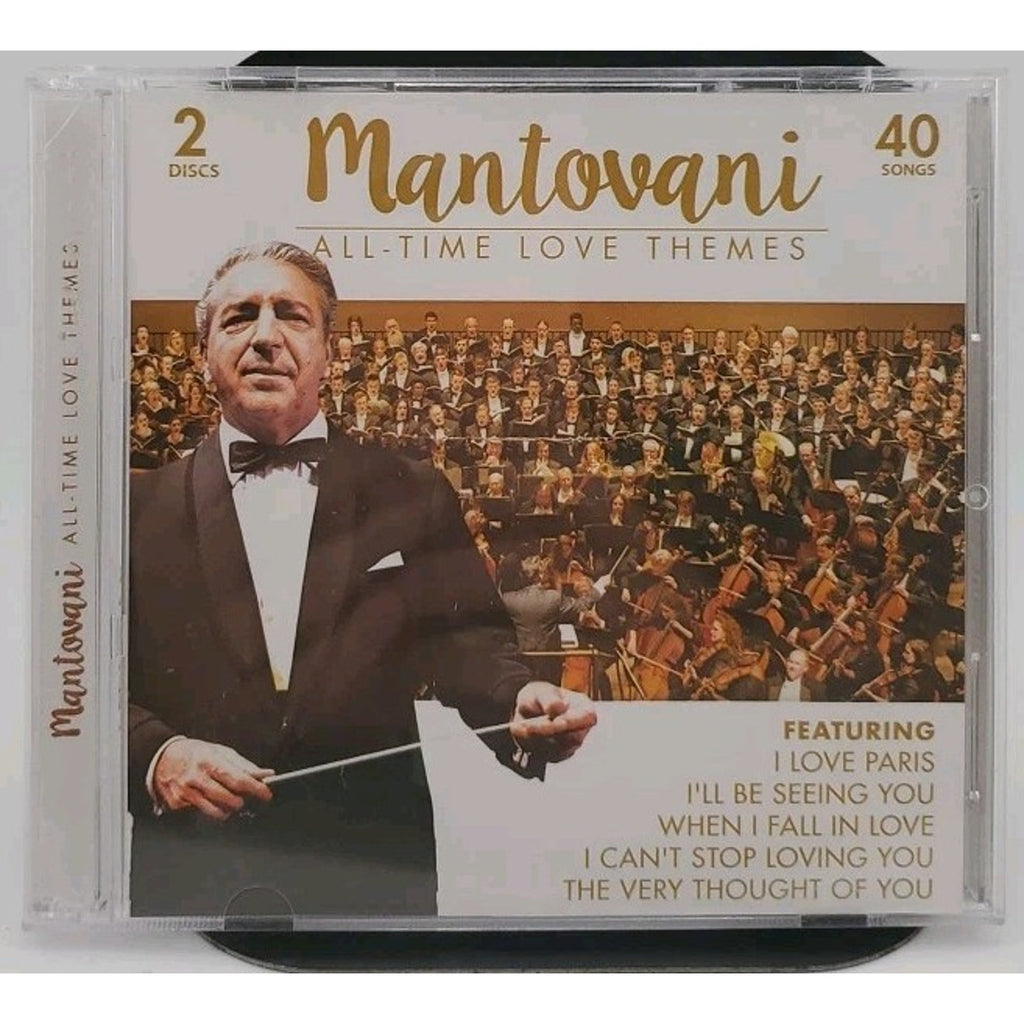 Mantovani All Time Love Themes 2-Disc 40 Songs CD