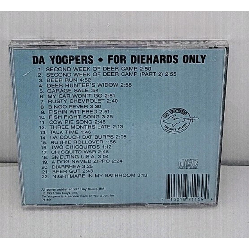 For Diehards only by Da Yoopers (CD, 1995)