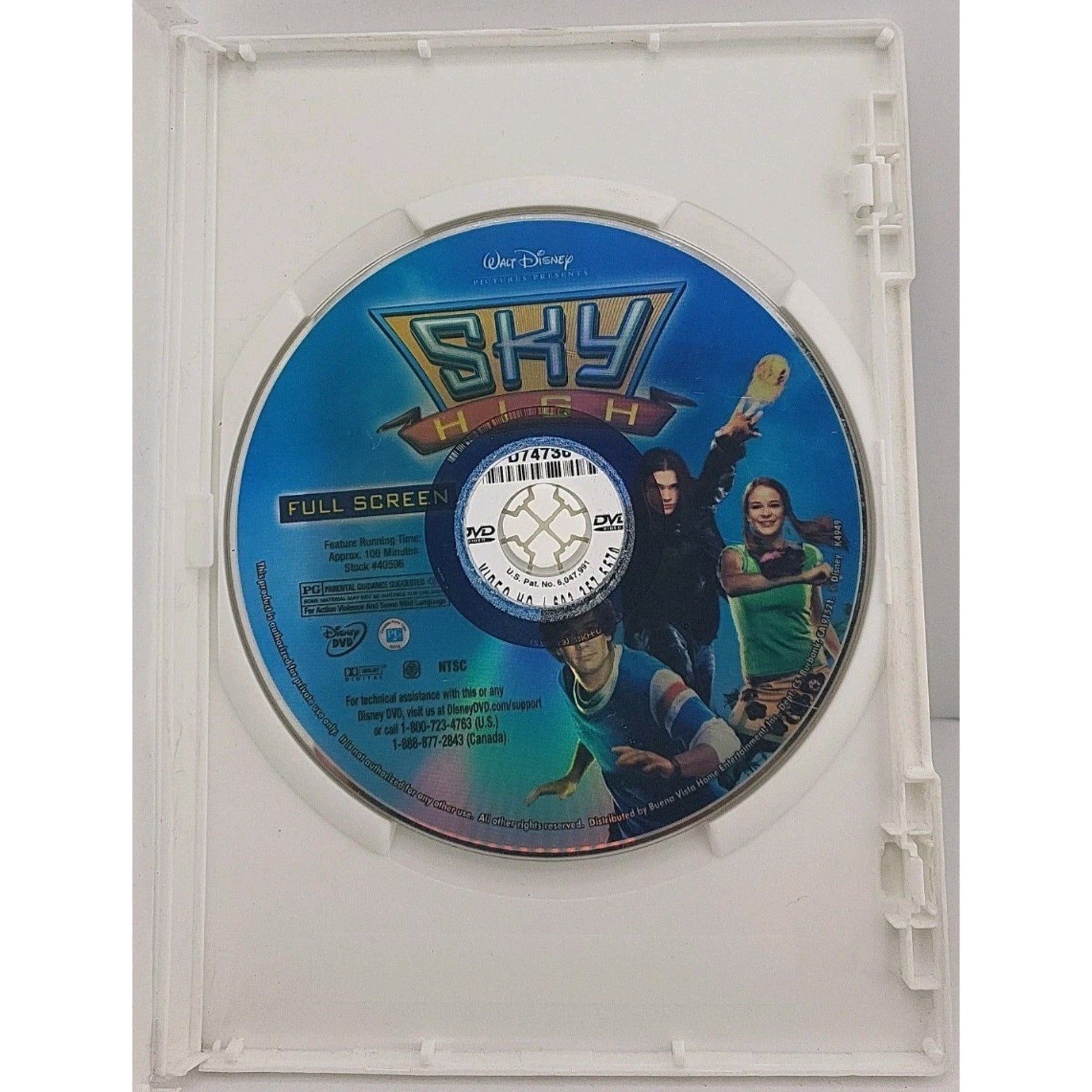 Sky High (DVD, 2005, Full Frame)