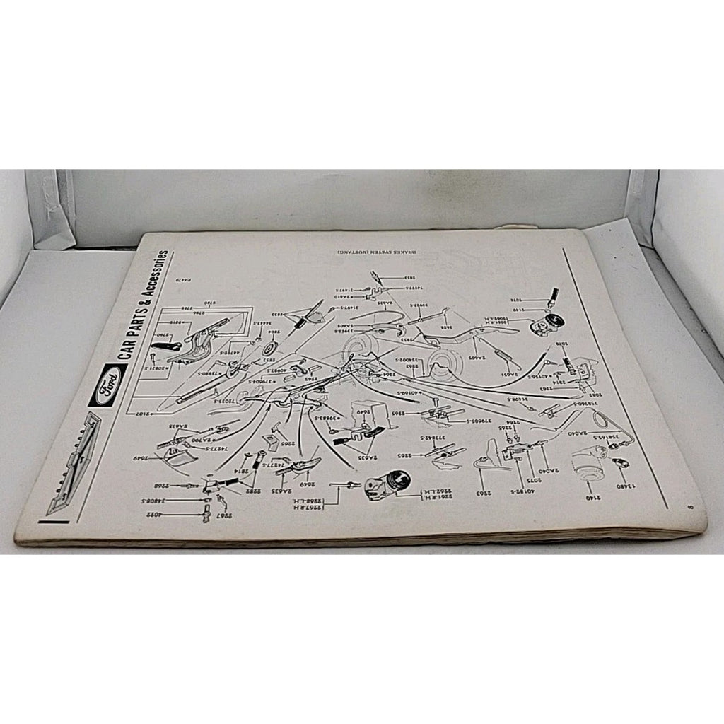 1965 Ford Car Parts And Accessories Catalog