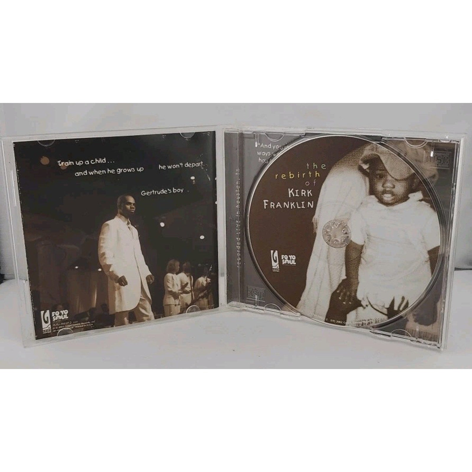 The Rebirth of Kirk Franklin by Kirk Franklin (CD, 2002)