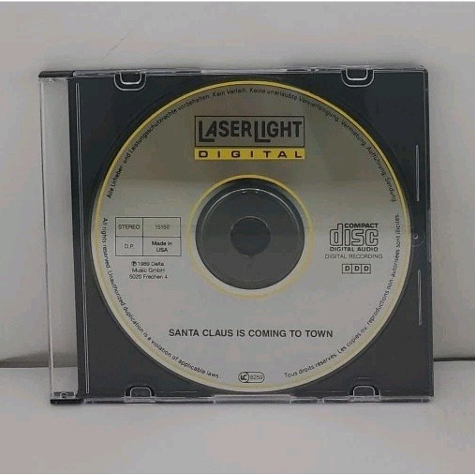 Santa Claus Is Coming To Town Cd *Disc Only*
