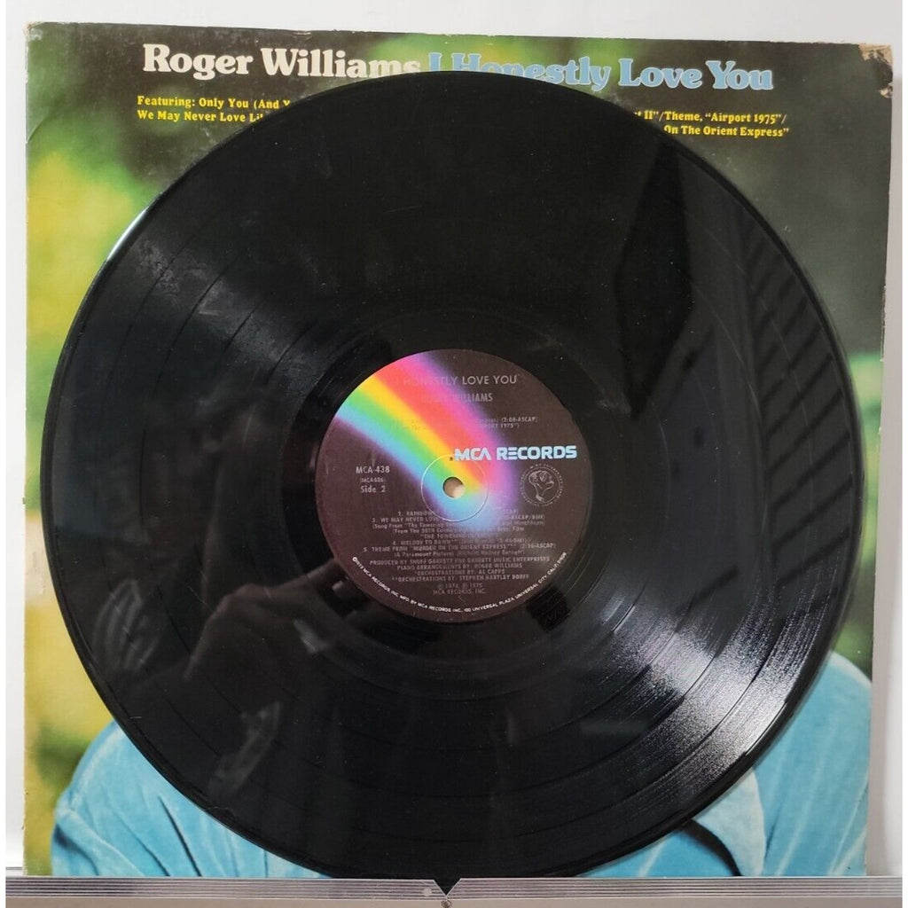 Roger Williams – I Honestly Love You (Record)