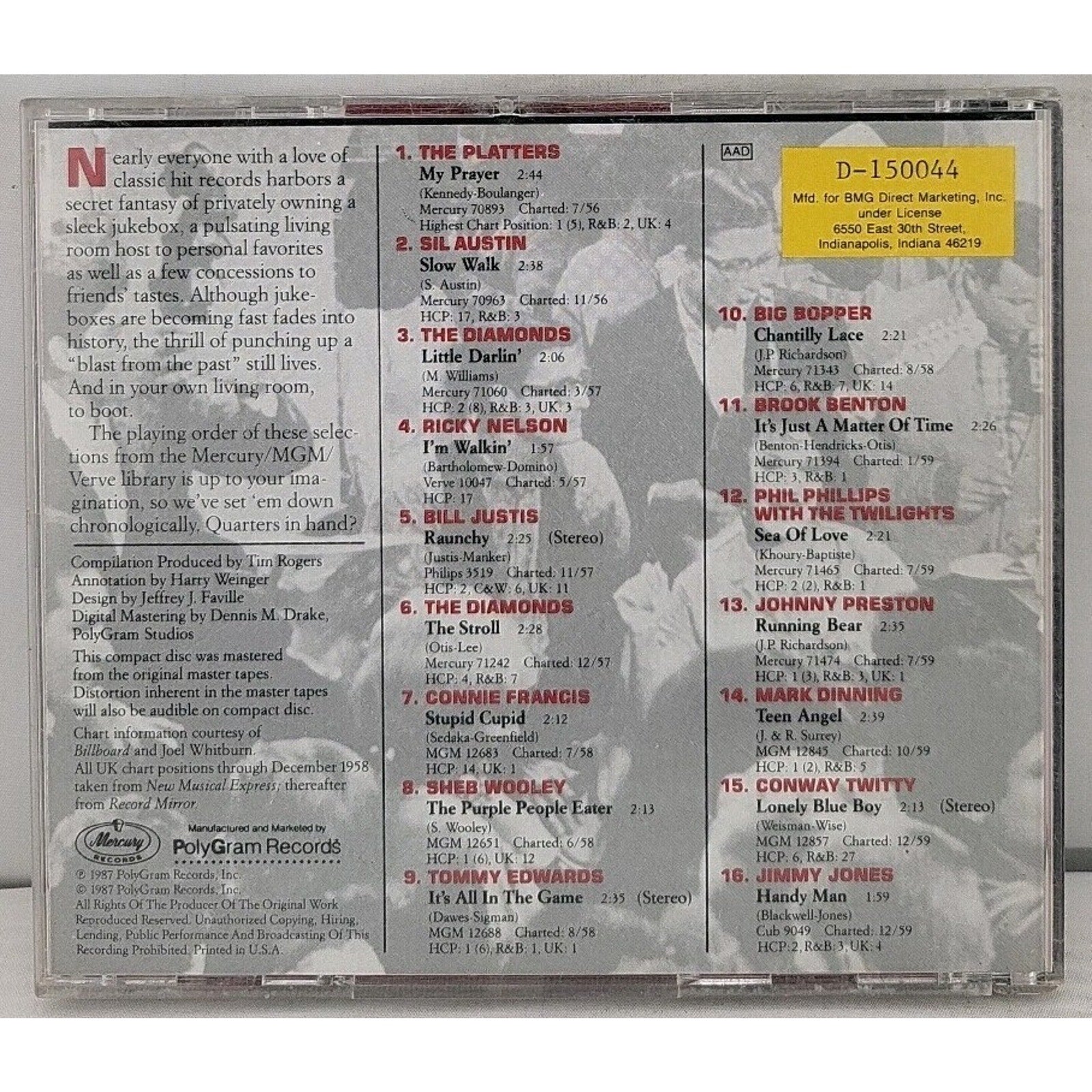 45's On CD Volume 1 (56-59)
