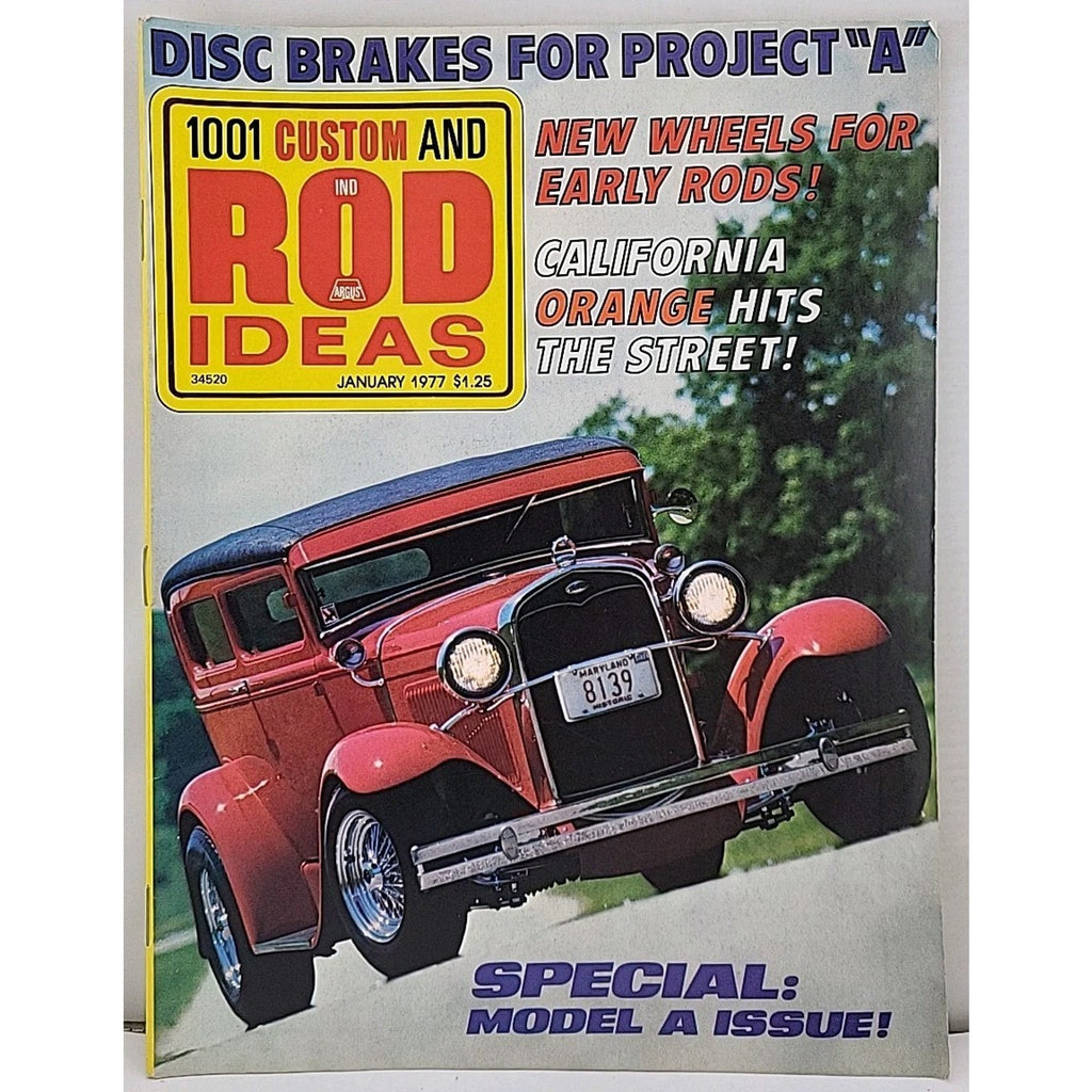 1001 Custom And Rod Ideas Magazine - January 1977 - Volume 11 Number 1