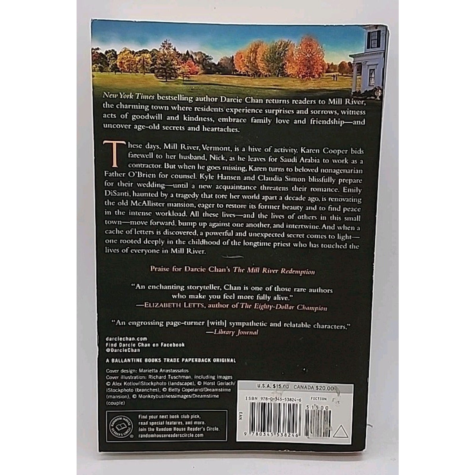 Promise of Home : A Mill River Novel by Darcie Chan (2015, Trade Paperback)