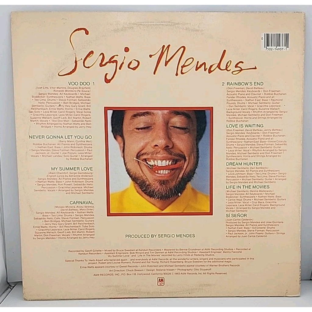 Sergio Mendes LP Vinyl Record Album