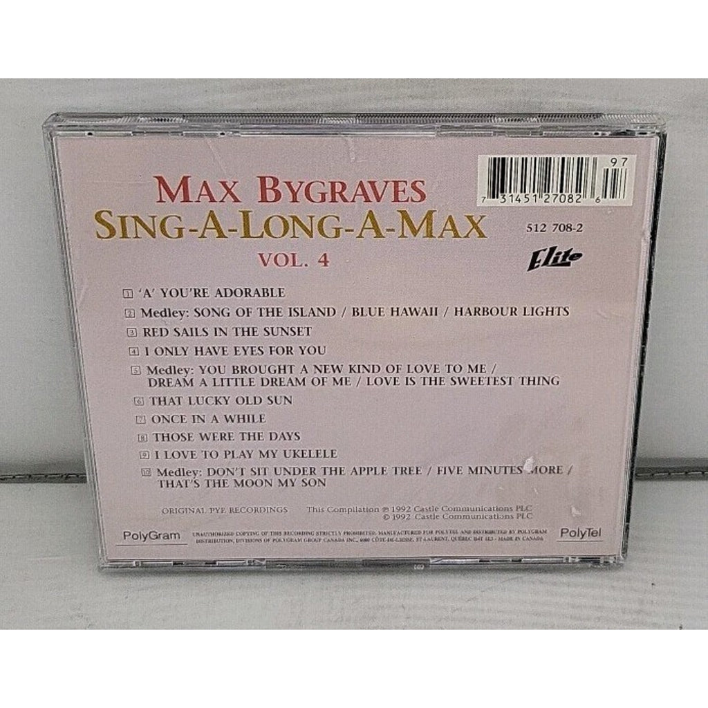 Max Bygraves - Sing-A-Long-Max Vol. 4 CD