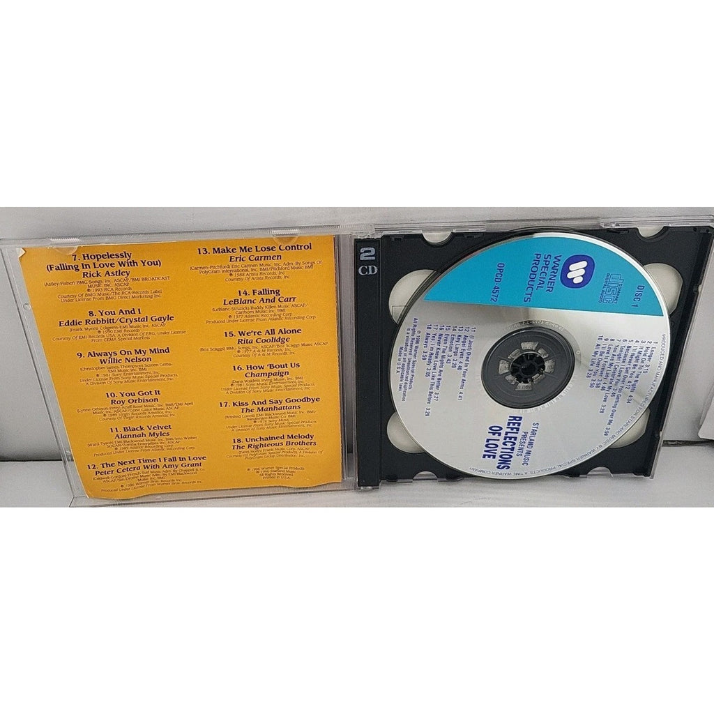 Starland Music Presents Reflections Of Love CD 2 Disc