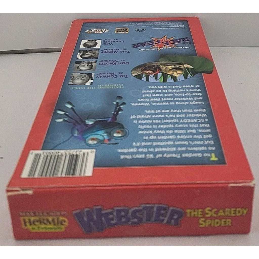 Hermie Friends - Webster the Scaredy Spider (VHS, 2005)