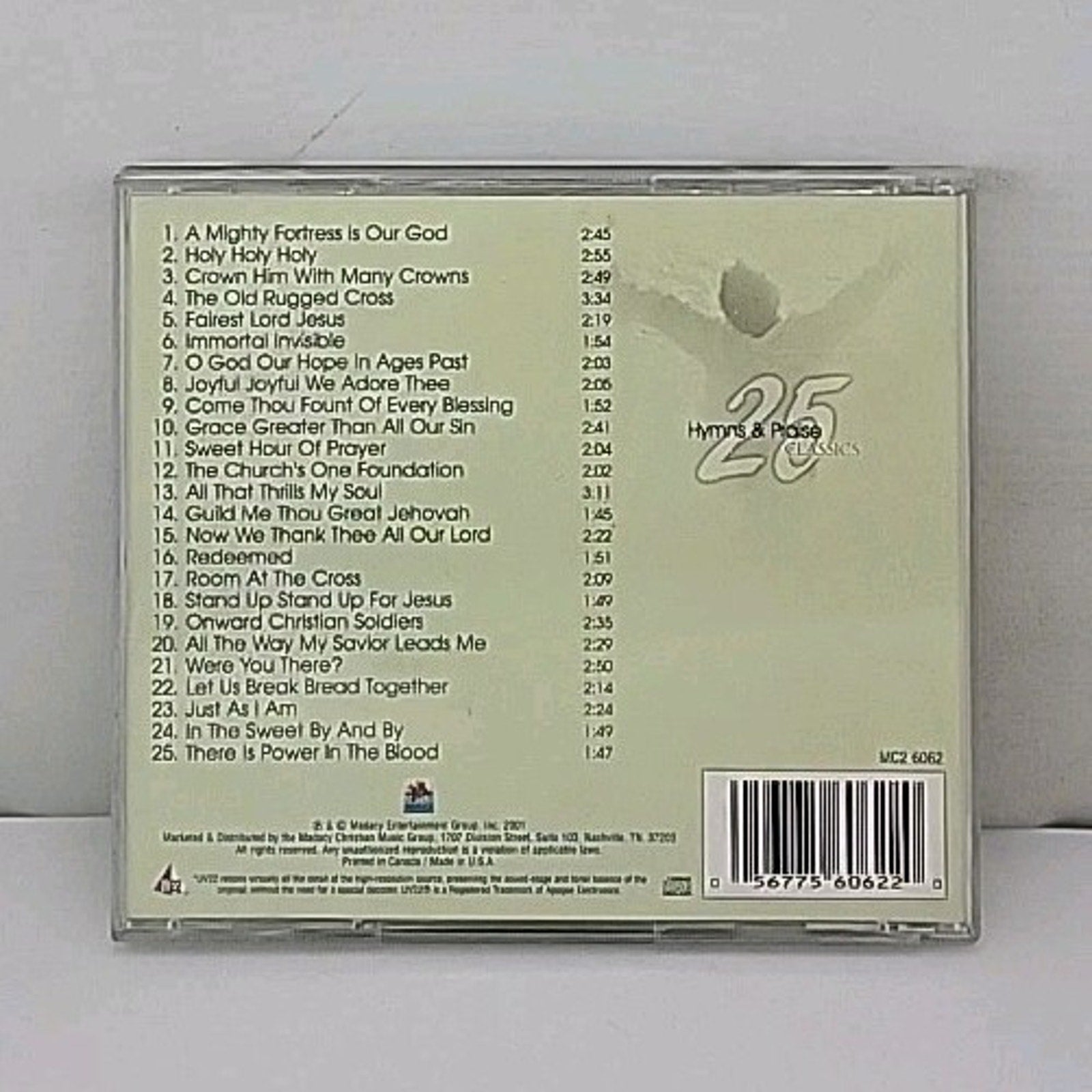 25 Hymns And Praise Classics, Vol. 3 by Various Artists (CD, Aug-2001, Madacy...