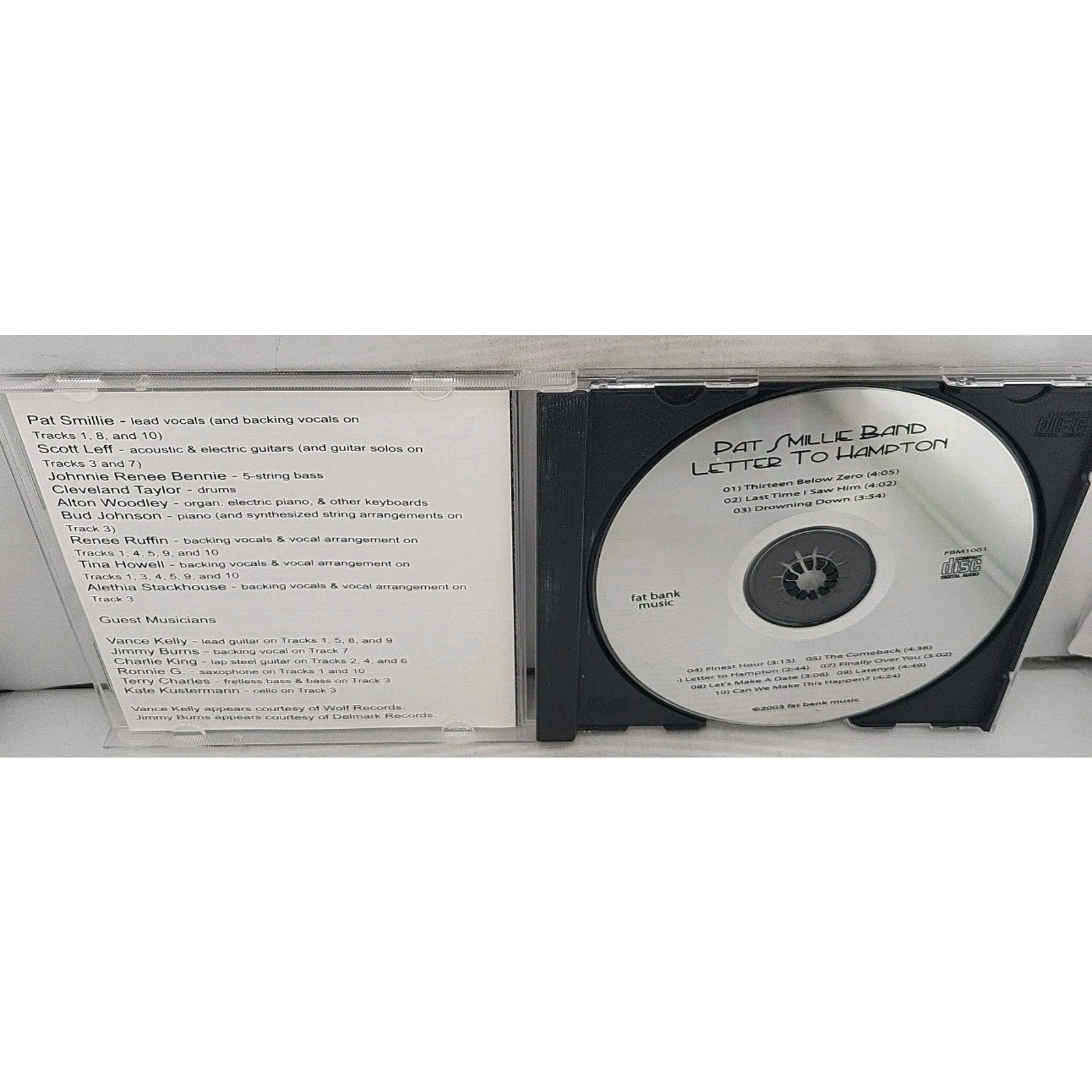 Pat Smillie - Letter To Hampton CD