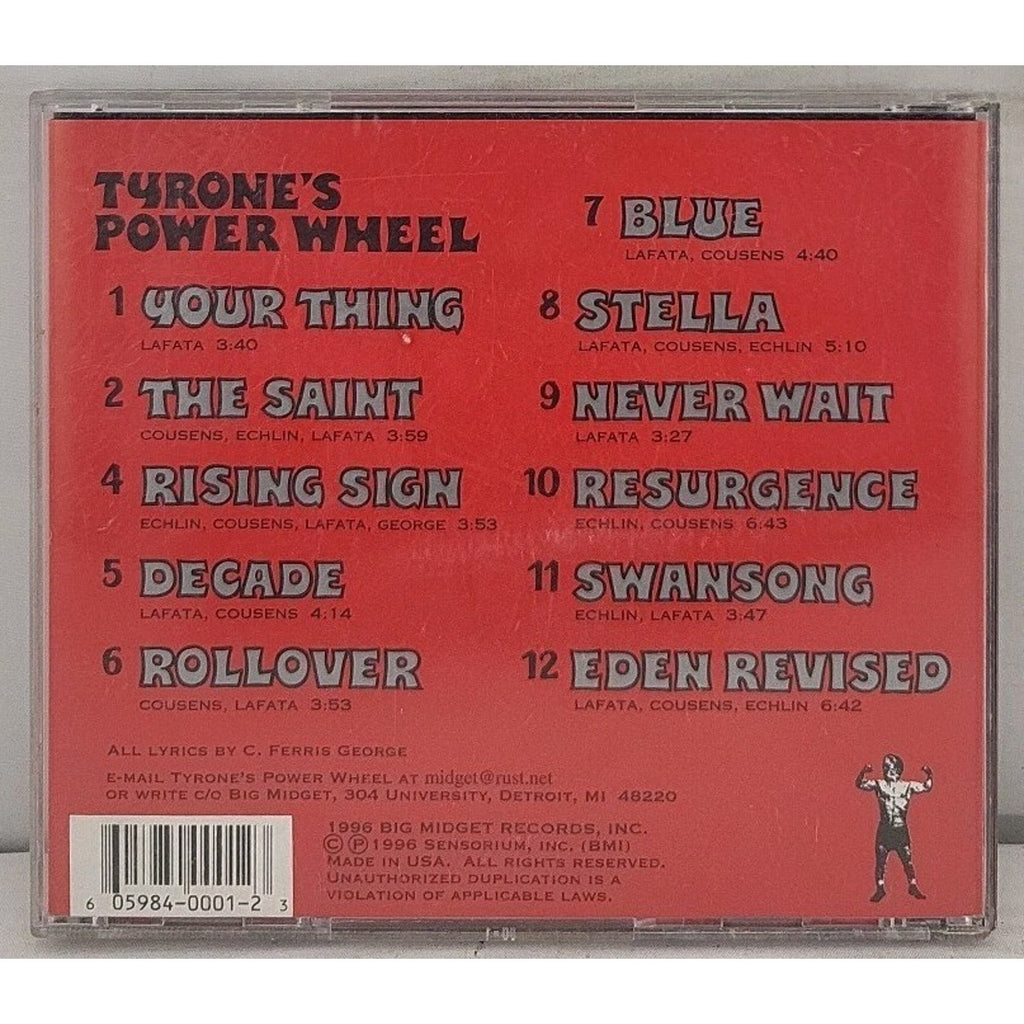 Rising Sign Tyrone's Power Wheel (CD, 1996)