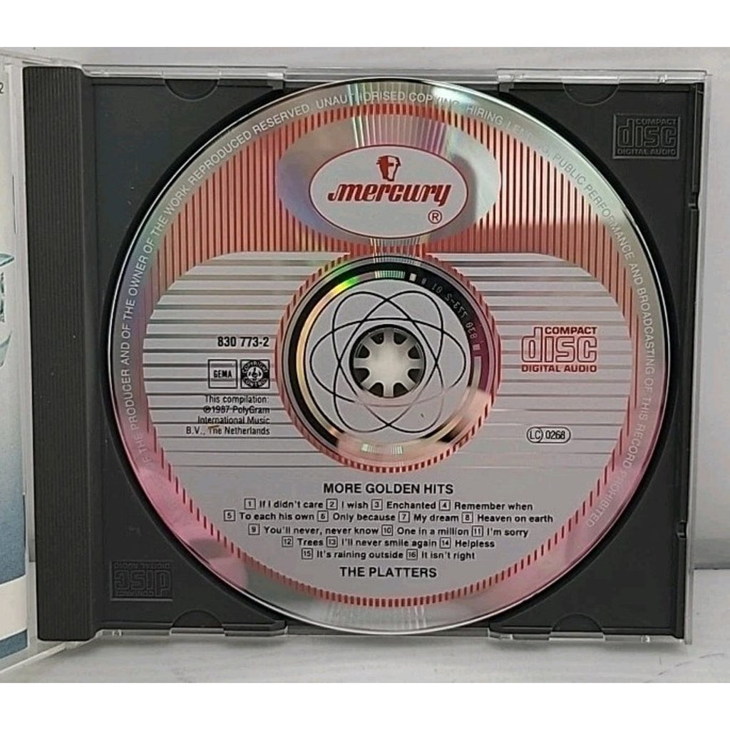 More Golden Hits by The Platters (CD, Dec-1988, Mercury)