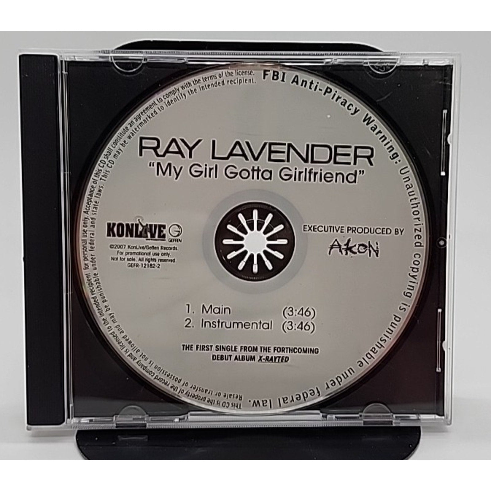 Ray Lavender: My Girl Gotta Girlfriend GEFR-12182 PROMO CD
