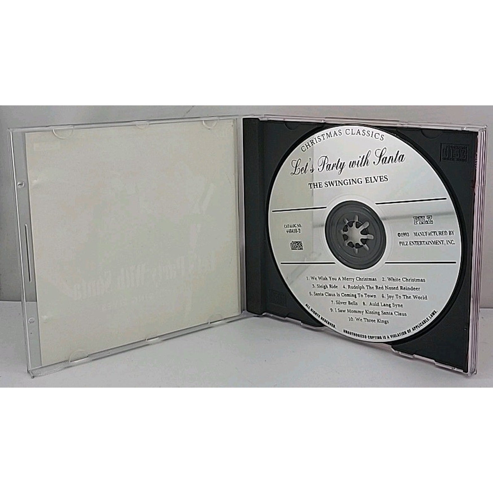 Let's Party With Santa By The Swinging Elves CD