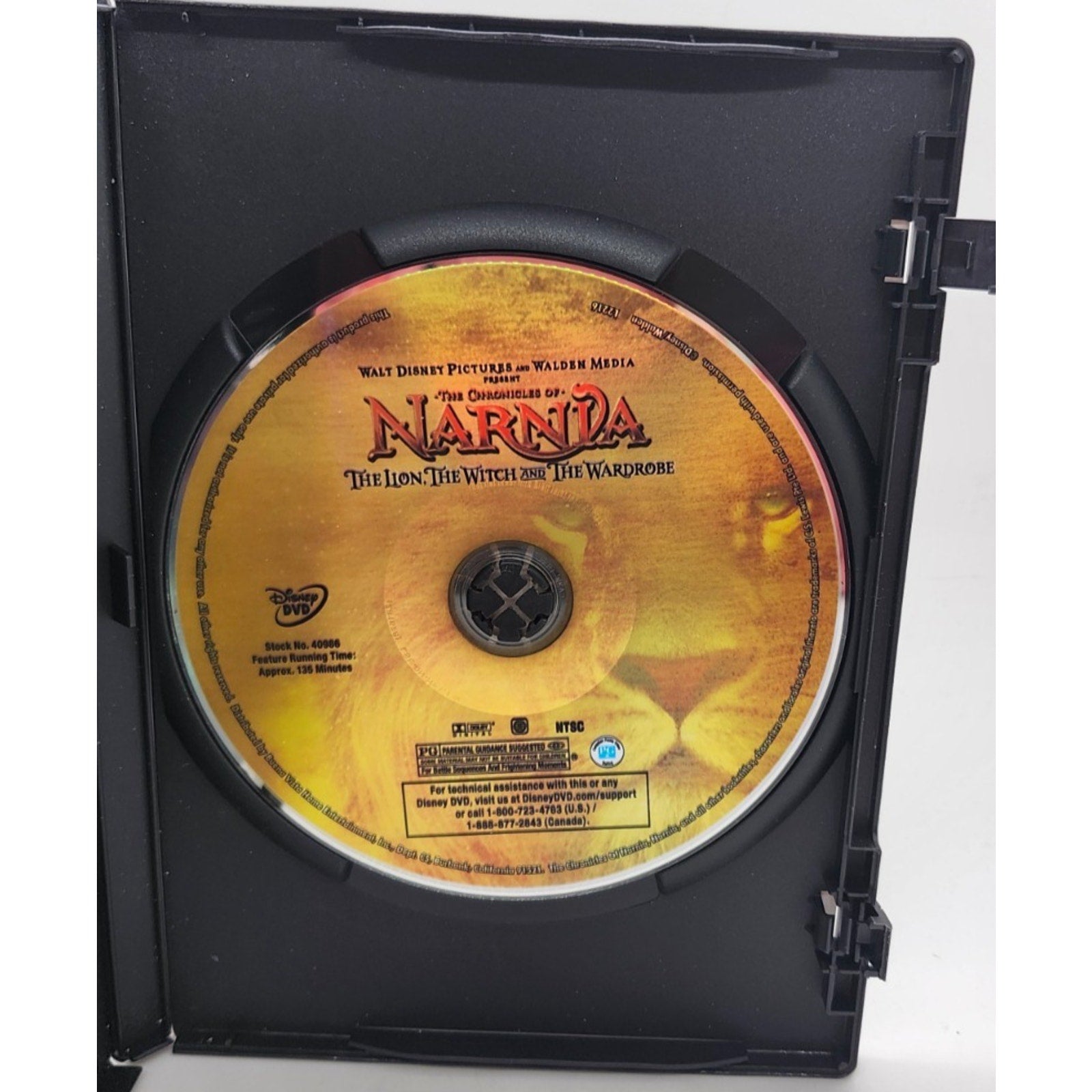 The Chronicles of Narnia: The Lion, The Witch, and the Wardrobe (DVD, 2006, Ful…