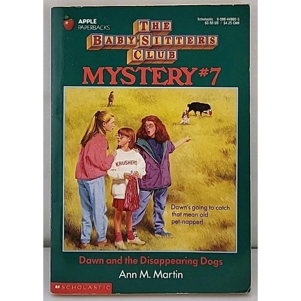Dawn and the Disappearing Dogs by Ann M. Martin (1993, Trade Paperback)