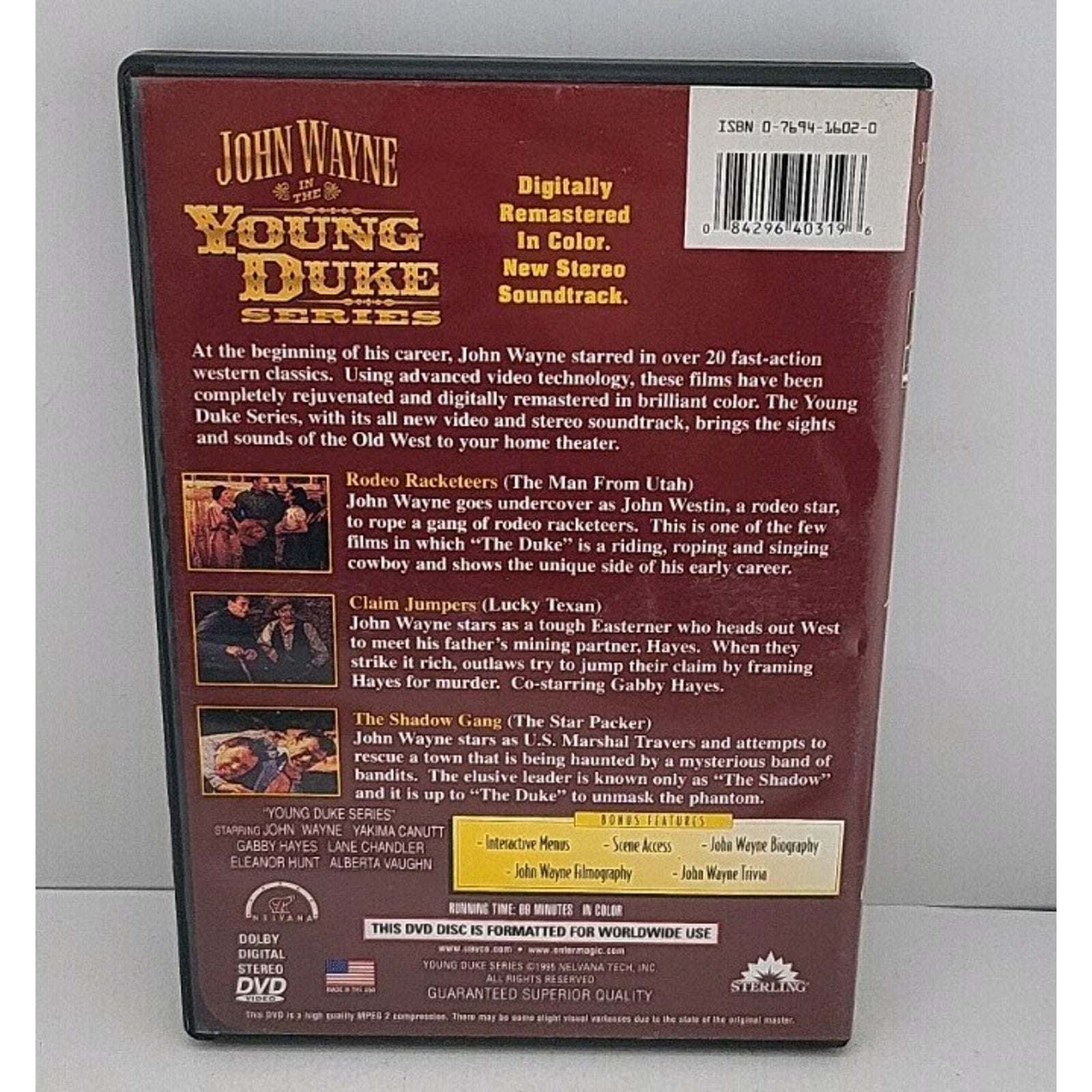 John Wayne - Rodeo Racketeers (DVD)