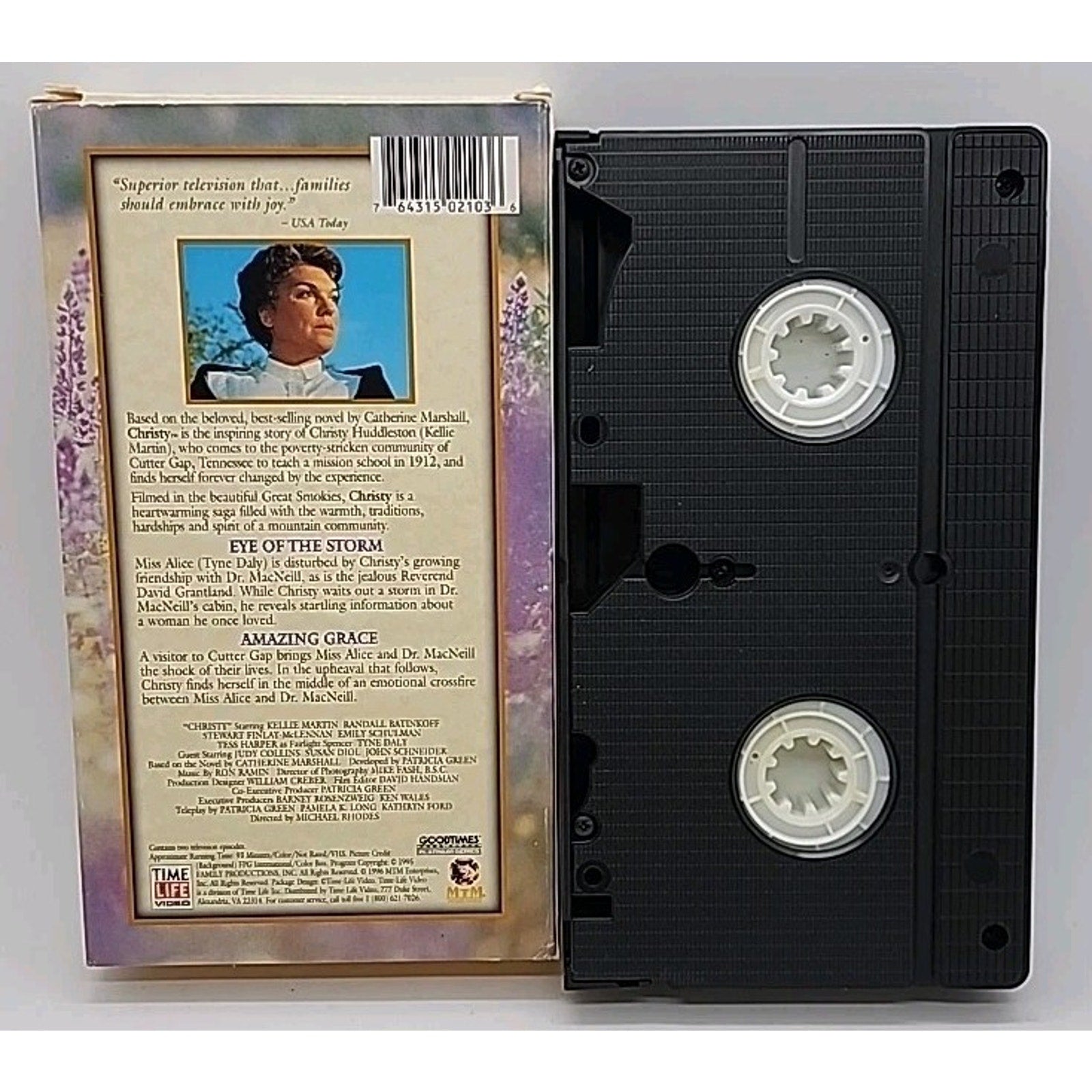 Christy Eye of the Storm & Amazing Grace (VHS)