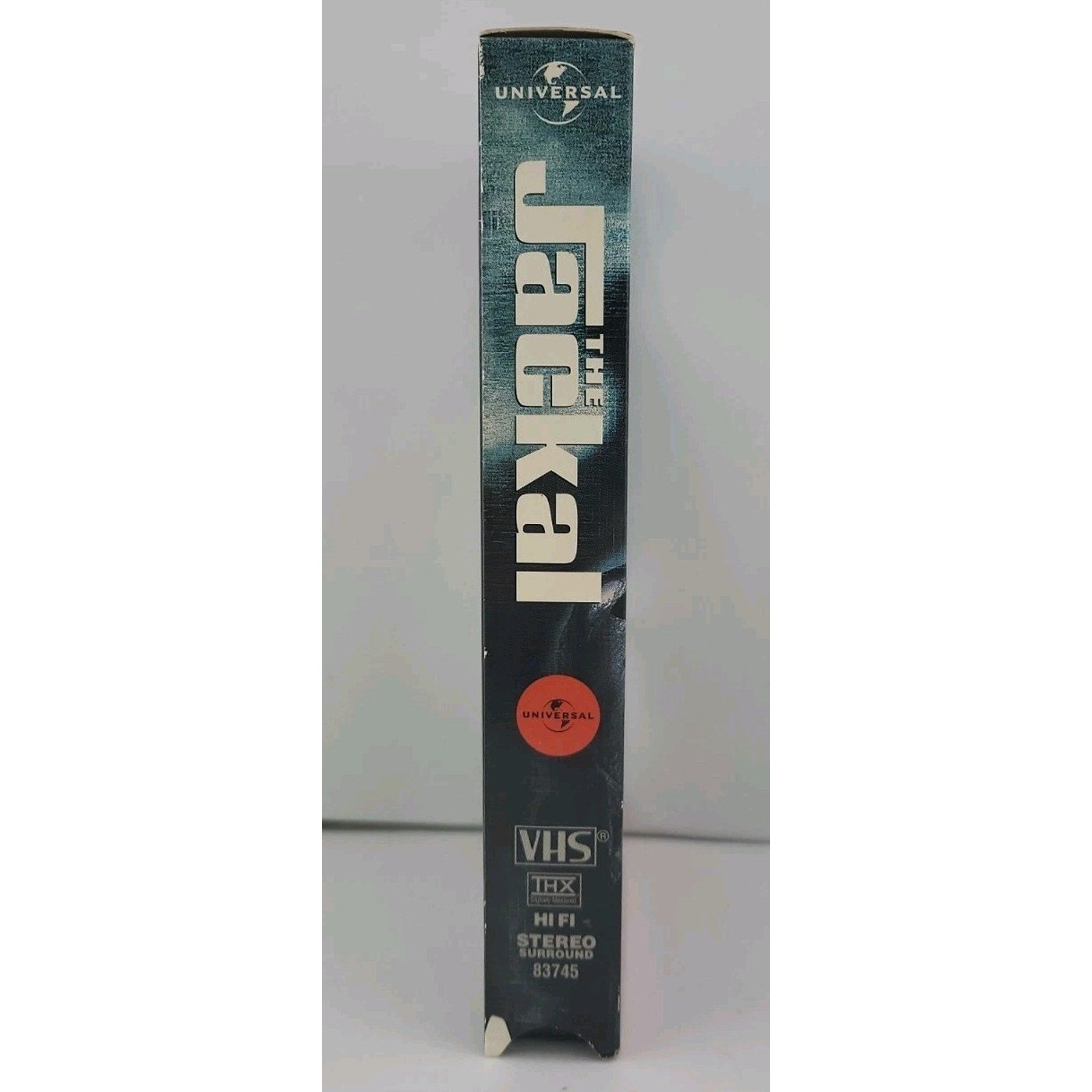 The Jackal VHS 1998 Bruce Willis Richard Gere Rated R Universal Home Video