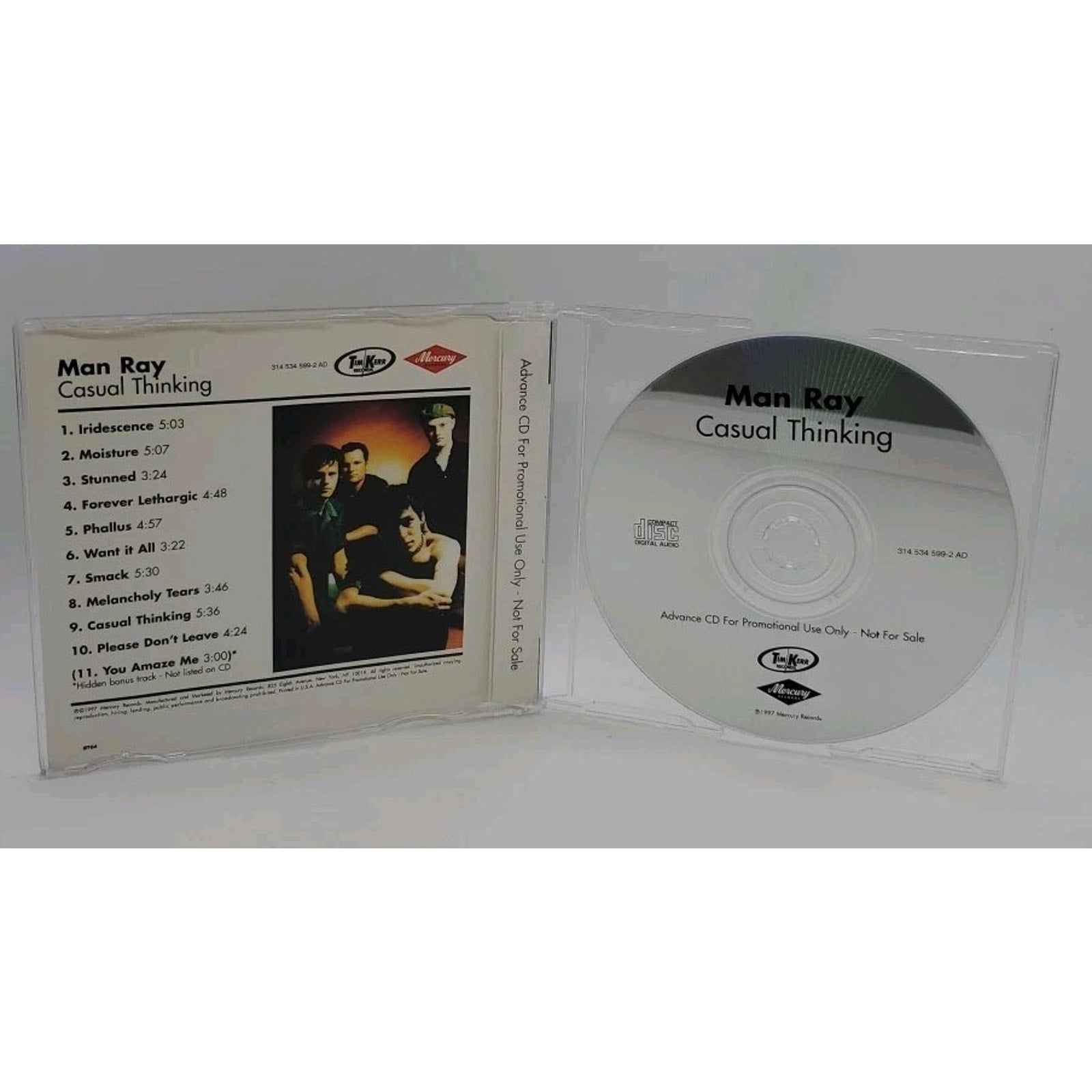 Casual Thinking by Man Ray (Seattle) (CD, Jun-1997, PolyGram)