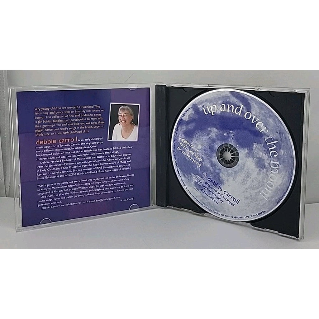 Up & Over the Moon! by Debbie Carroll (CD, 2004)