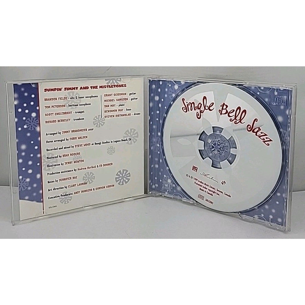 Jingle Bell Jazz by Jumpin' Jimmy & Mistletones (CD, 1999, Solitudes)