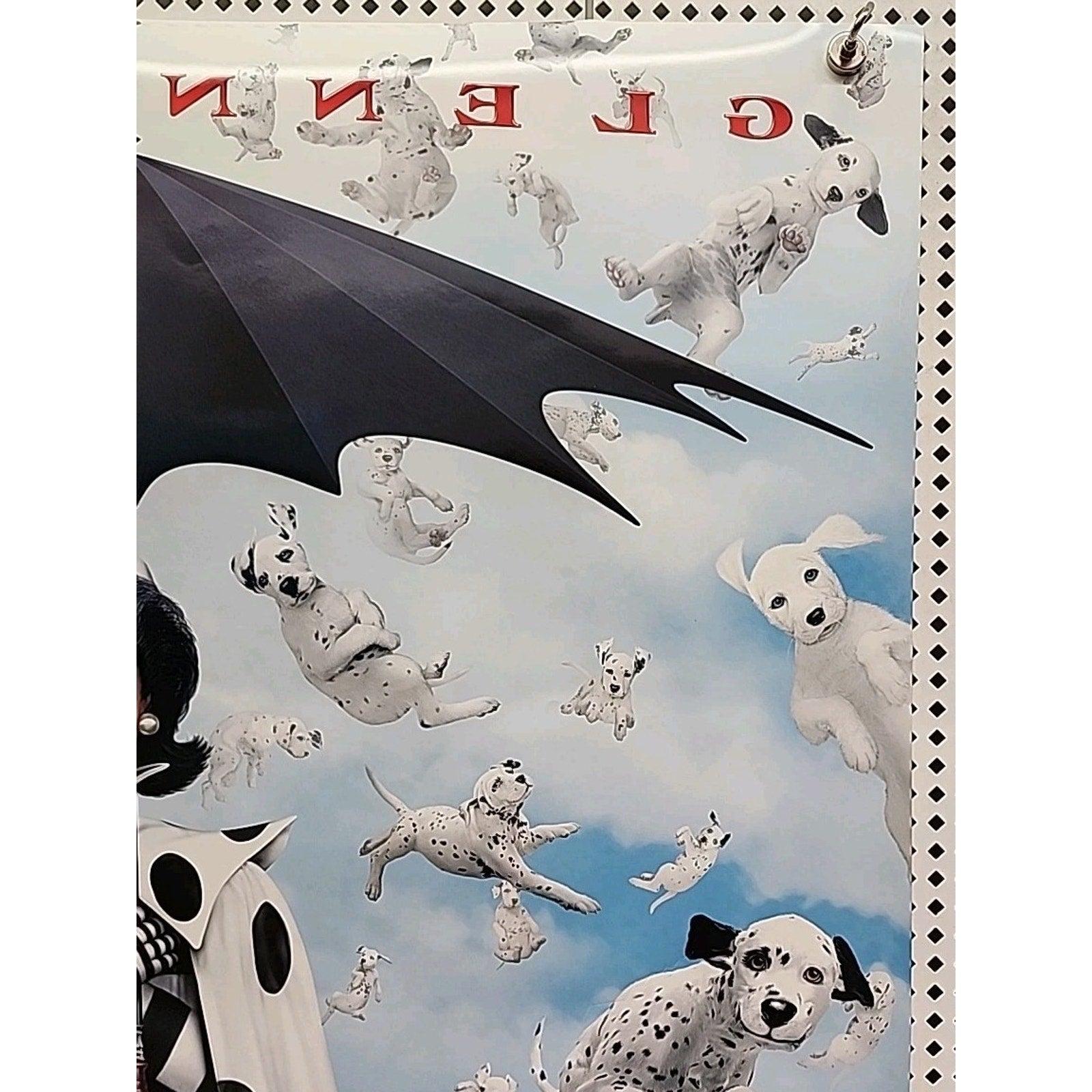 Disney 102 Dalmatians 40”x27” Double Sided Movie Poster