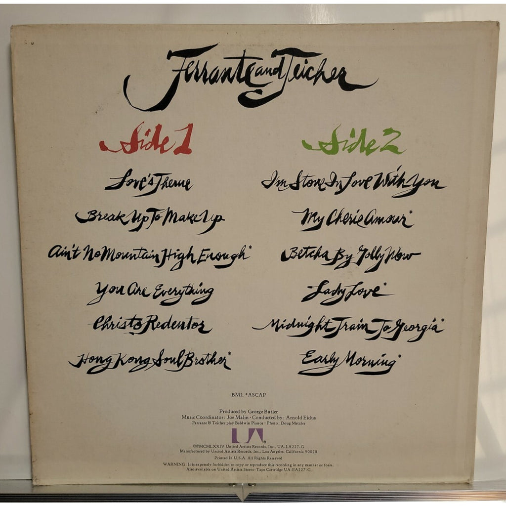 Ferrante & Teicher – In A Soulful Mood (Vinyl)