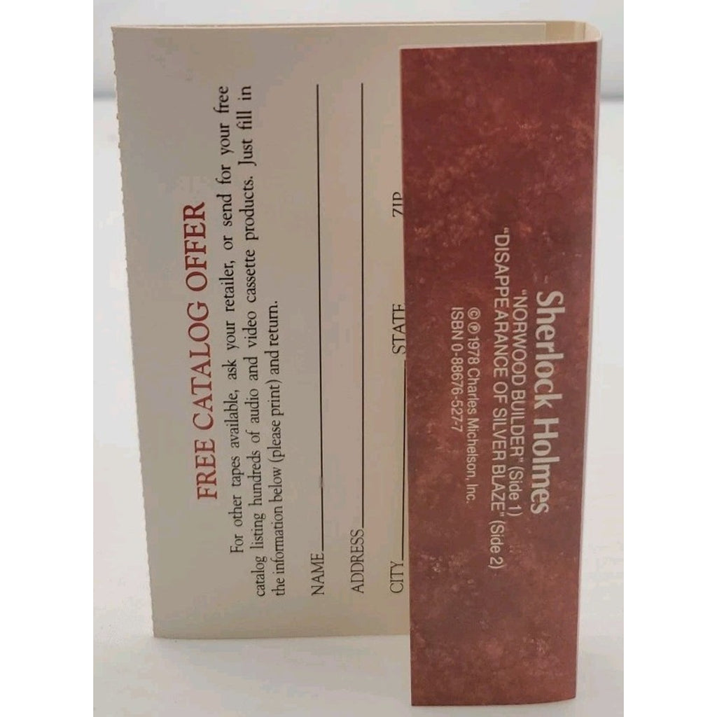 Sherlock Holmes - Golden Age Blockbusters (Cassette)