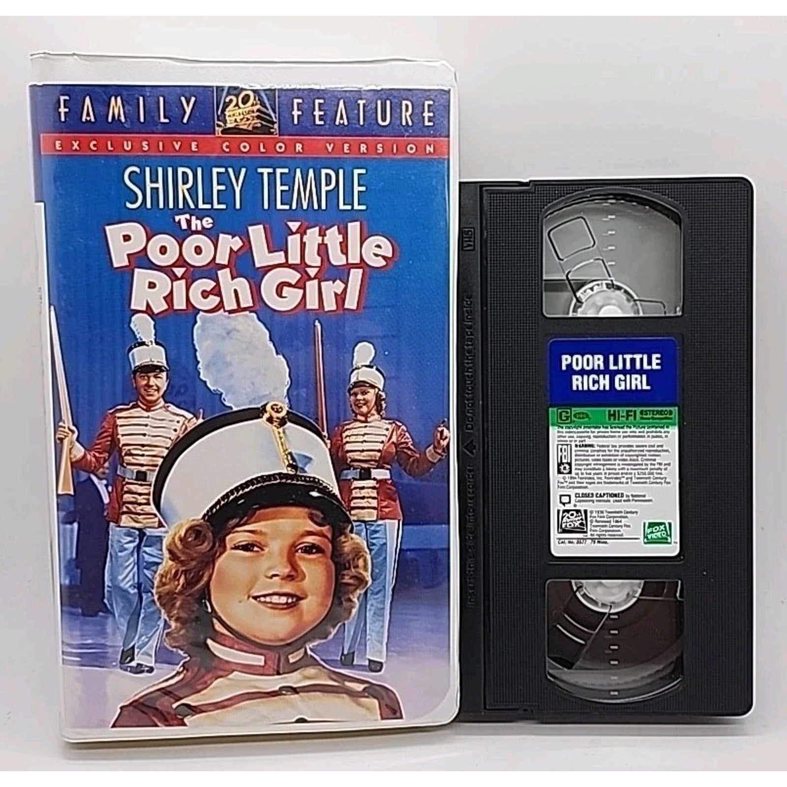 The Poor Little Rich Girl (VHS, 1994)