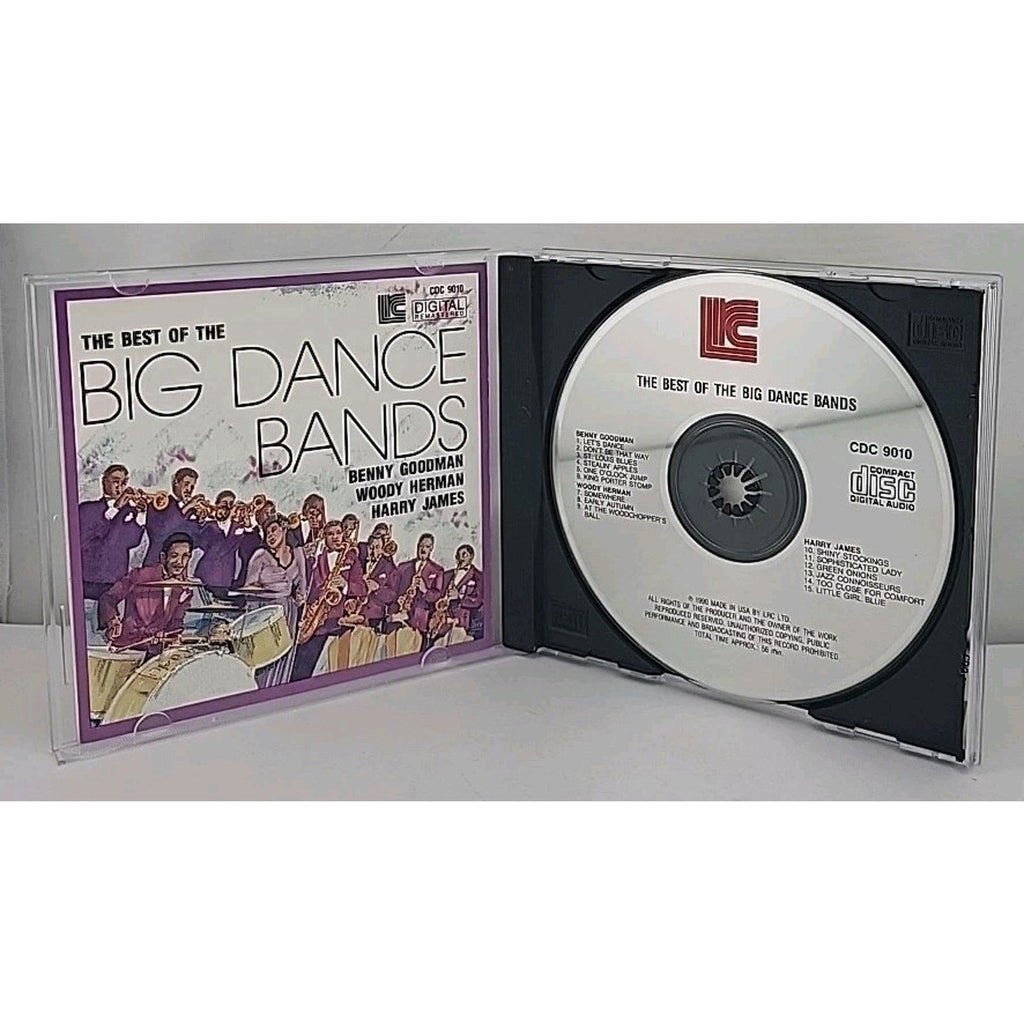 The Best of the Big Dance Bands by Various Artists (CD, 1990, Lester...