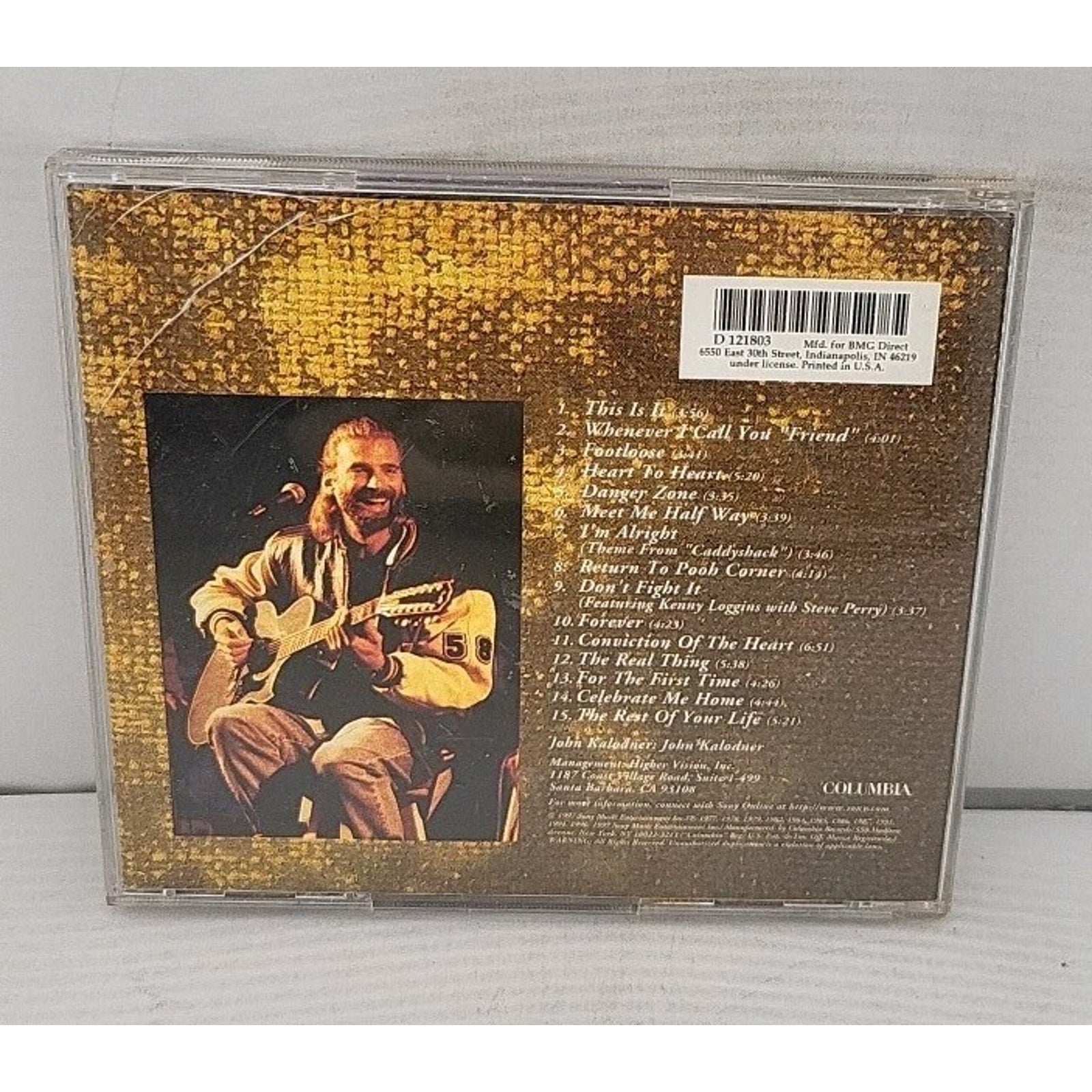 Yesterday Today Tomorrow: Greatest Hits by Loggins, Kenny (CD, 1997)