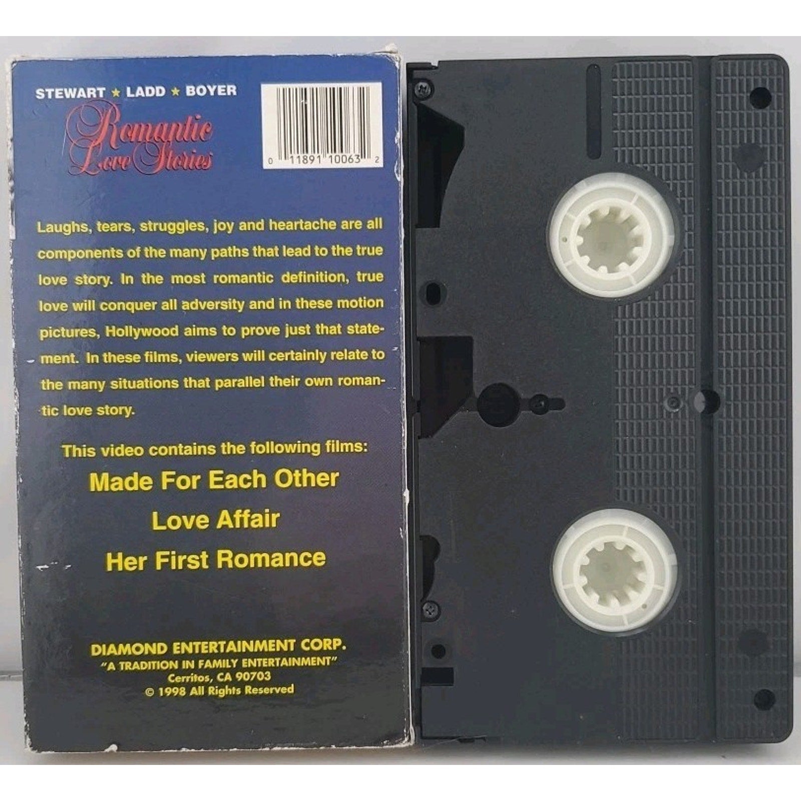 Romantic Love Stories (VHS, 1998)