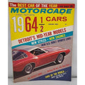 Motorcade 1964 Spring - First Reports On '64 1/2 Cars, New Engines, Sports Cars