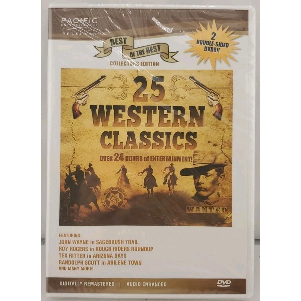 25 Western Classics (DVD) *Brand New*